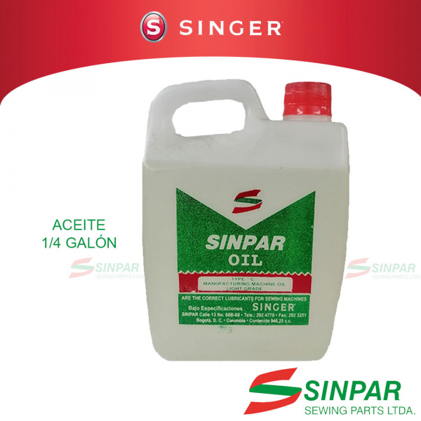 ACEITE TRANSPARENTE 1/4 GALÓN